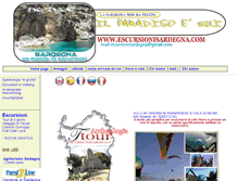 Tablet Screenshot of escursionisardegna.com